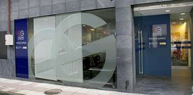 Oficina de empleo de Chantada, donde el paro baj� en m�s de noventa personas en un a�o.