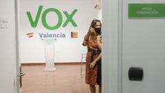 Foto de archivo de la inauguraci�n de Vox en Valencia