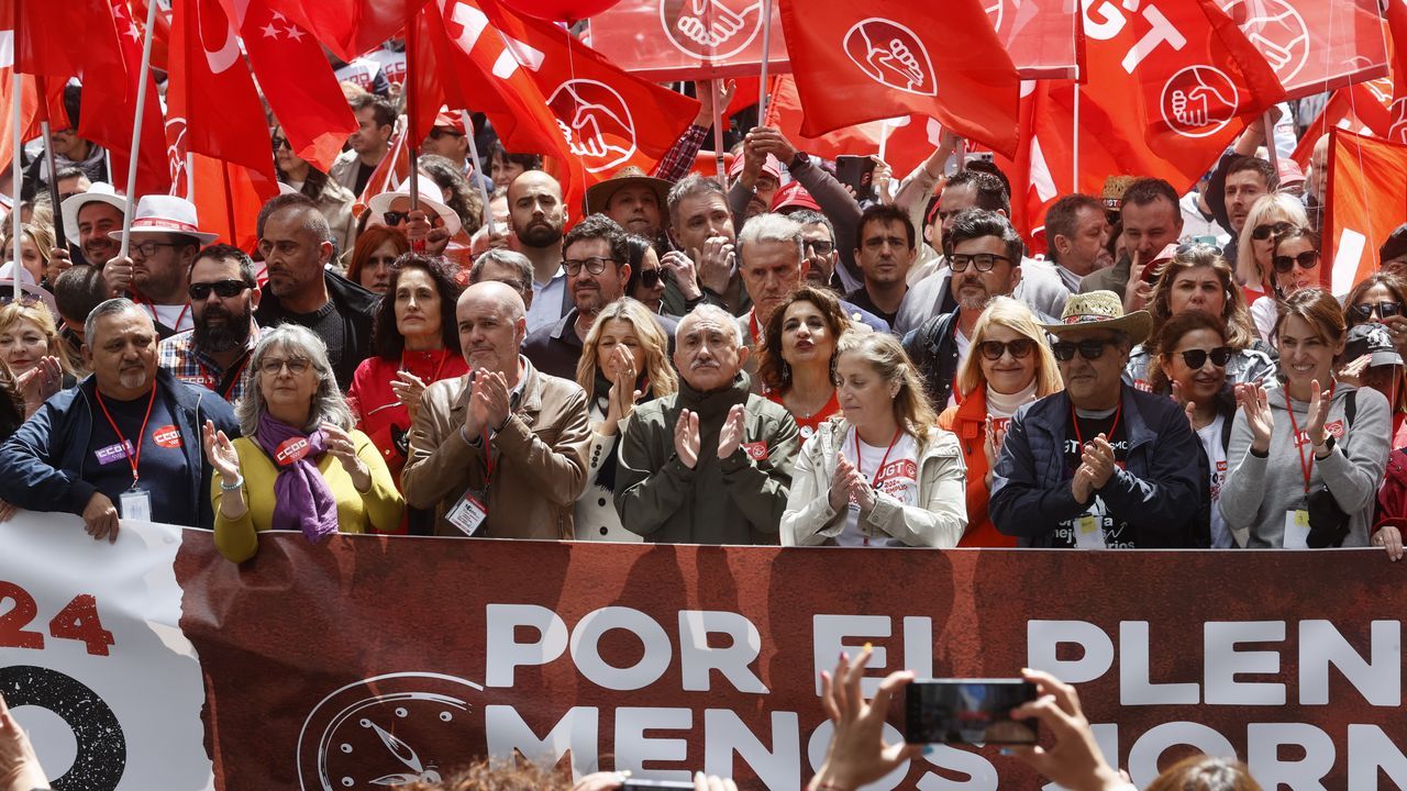 Los sindicatos salen a las calles para reclamar subidas salariales y ...