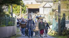 Valga saca a�los�lacones en procesi�n