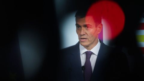 Pedro S&aacute;nchez, el viernes en Bruselas tras la reuni&oacute;n del Consejo Europeo.