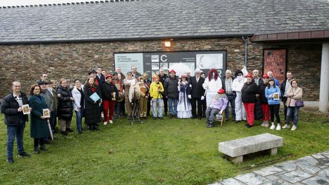 Presentaci�n del antroido de Val de Francos en el Museo de Viladonga