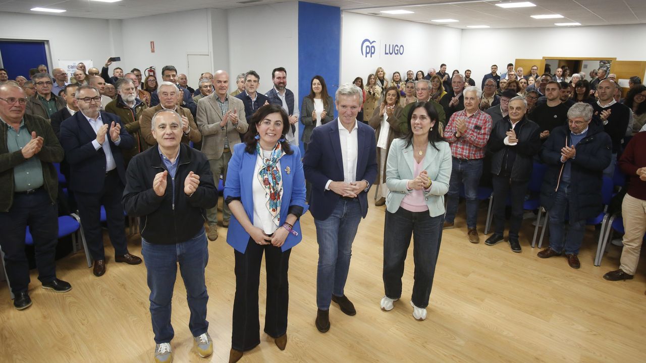 Rueda reivindica en Lugo  la «estabilidade» que aportan las políticas del PPdeG