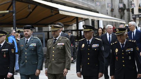 Participantes en la comitiva