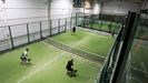 Imagen de las pistas del Padel Lugo, donde se organiza el torneo.