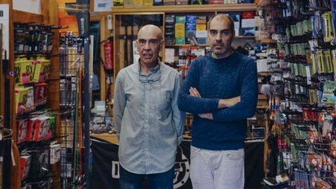 Jos Miguel y Marcos Dapa en la Armera Jardn