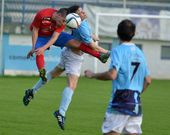 El partido de la primera vuelta acab� en tablas: 2-2. 