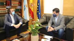 Reuni�n del delegado de la Xunta y el presidente de los arquitectos t�cnicos