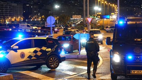 El trfico de los tneles qued afectado al pasar la manifestacin por Sanjurjo Bada y Garca Barbn