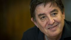 El poeta y escritor Luis Garc�a Montero (Granada, 62 a�os).