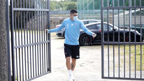 Primer entrenamiento del Celta 