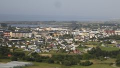 Vista parcial del casco urbano de Ribadeo, donde hay gran demanda de vivienda