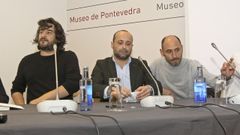 Javier Romero en una de las presentaciones de su libro Operacin Marea Negra.