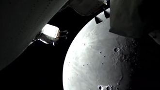 As� es la Tierra vista desde la cara oculta de la Luna