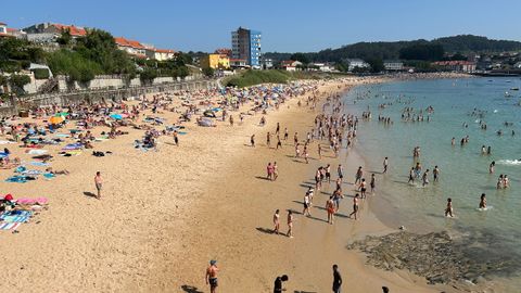 Playa de Mera, desde la esquina de Penatouro