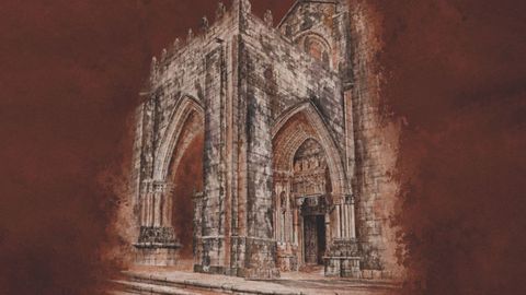 La exposici�n recoge distintas visiones de la catedral de Tui