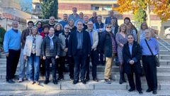 Foto de familia de los directivos de centros educativos p�blicos de Espa�a, Fedadi