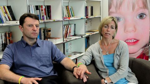 Los padres de la pequea Madeleine McCann, en una imagen de archivo