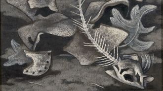 «Basuras» (1930), obra de Maruja Mallo cedida por el Centro de Arte de la Fundación María José Jove de A Coruña para la retrospectiva «Maruja Mallo, Máscara y Compás» del Museo Reina Sofía de Madrid