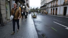 IMAGEN DE LA PEATONALIZACI�N DE LA CALLE COMPOSTELA EN NAVIDAD QUE AHORA SET� DEFINITIVA