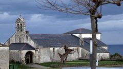 Foto de archivo de la iglesia de Cangas de Foz