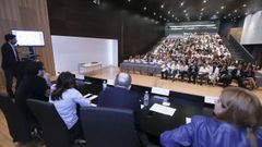 Acto de despedida de los m�dicos que hicieron el mir en Lugo en el 2018