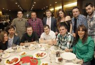 Unas 170 personas se dieron cita en el Baiuca para disfrutar de una cena que sirvi� para engrosar el fondo solidario de la Dorna.