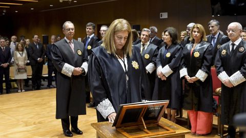 Mar�a Teresa Cortizas Gonz�lez-Criado toma posesi�n como presidenta de la Audiencia Provincial de A Coru�a