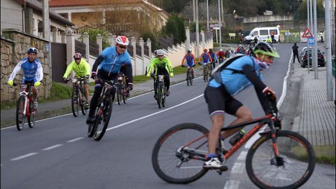 Ruta BTT de Nadal en Ribeira