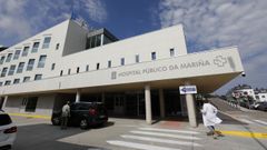 Fachada del Hospital Pblico da Maria, en Burela