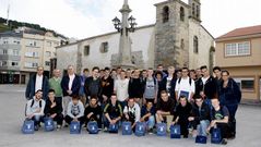 Los alumnos, en Cai�n.