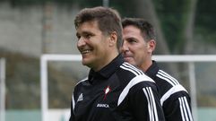 Gudelj es ahora delegado del primer equipo y Berizzo entrena al Sevilla tras su paso por el Celta
