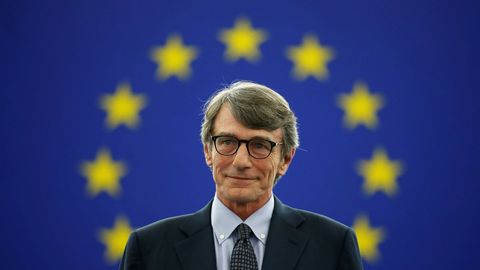 El socialdem�crata italiano David-Maria Sassoli ha sido elegido nuevo presidente del Parlamento Europeo