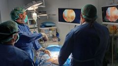 Una cirug�a endosc�pica