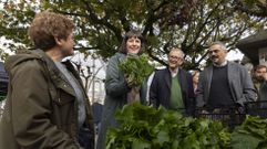 La visita de Ana Pontn a Carballo, en imgenes