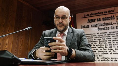 Carlos Moreno, director de Gabinete de María Jesús Montero, en el Senado