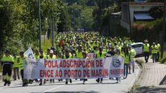 Marcha de Ence al Puerto de Mar�n