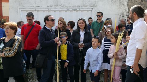 SEMANA SANTA EN BARBANZA, PROCESIN DE LA BORRIQUITA Y BENDICIN DEL DOMINGO DE RAMOS