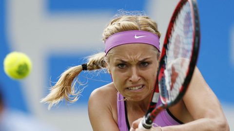 Lisicki, en el torneo de Birmingham