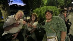 Brindis en el �ltimo Festival do Vi�o da Ribeira Sacra celebrado en Monforte