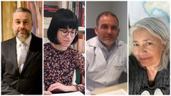 Los nuevos responsables del Sergas: Jos� Ram�n Parada, gerente; Amparo Pousada, directora de recursos econ�micos; Alfredo Jos� Silva Tojo, director xeral de asistencia sanitaria, y Mar Pousa Cobas, directora de recursos humanos