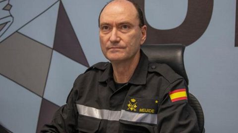 El teniente general Luis Manuel Mart�nez Meijide