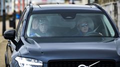 El rey emérito en Sanxenxo, el pasado 25 de abril