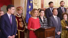 Meritxell Batet, este viernes, durante su discurso con motivo del D�a de la Constituci�n