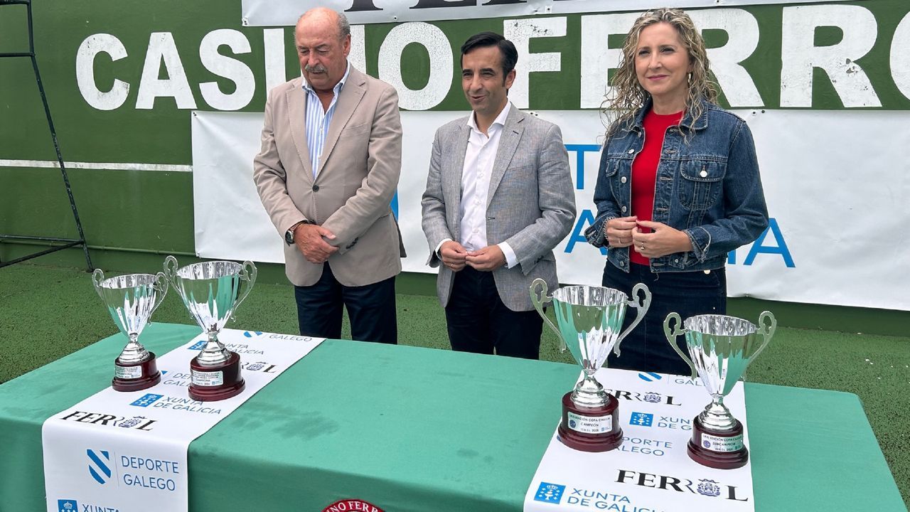 La LXXI Copa Calleja convierte a Ferrol en epicentro del tenis gallego
