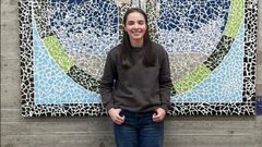 Clara Montero, del colegio Santa Mar�a del Mar de A Coru�a