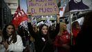 Imagen de archivo de una marcha por el 8M en A Coru�a