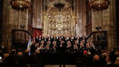Concierto de la Coral de Ruada en la catedral de Ourense