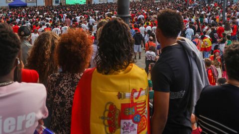 Pantalla gigante en Ferrol.