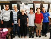 G�dula Rodr�guez (tercera por la izquierda) preside el colectivo.